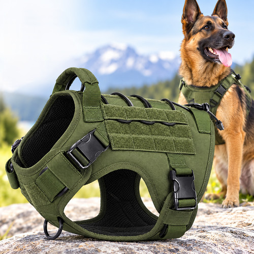 Tactical dog harness pull - dog, no