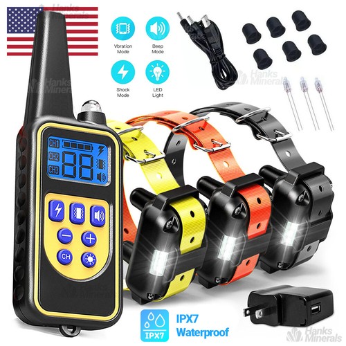 Dog training collar 3000ft - collar,