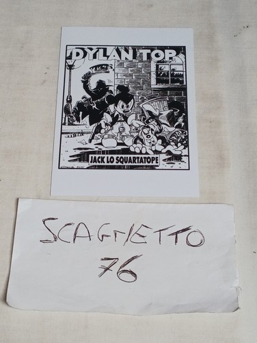 Dylan dog cartolina - dylan,
