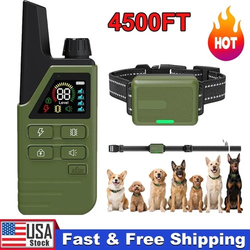Dog training collar 4500ft - training,