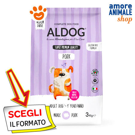 Aldog dog monoproteico maiale - monoproteico,