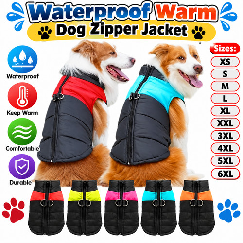Waterproof pet dog - waterproof, vest